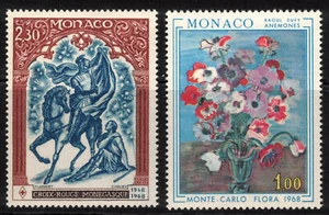 MONACO Scott 682 683 Mint NH - Picture 1 of 2