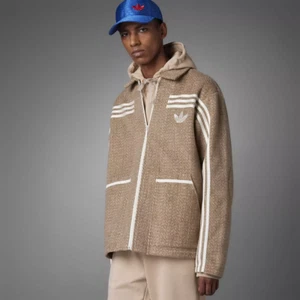 Adidas ADICOLOR 70s  Mens Collared Zip-Through Jacket New - Picture 1 of 17