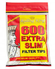 ROLLING KING EXTRA SLIM  Cigarette Tobacco Filter Tips Resealable Bag Smoking