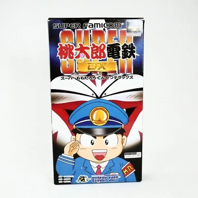 Super Momotaro Dentetsu DX Nintendo Super Famicom SNES SFC Japanese - Image 1 of 4