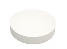 (TG. 45x5 cm) Decora 0173906 Disco, Bianco, 45x5 cm - NUOVO