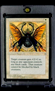 1995 MTG Magic the Gathering Ice Age Black Scarab Uncommon White Vintage Card - Picture 1 of 11