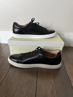 Joseph Abboud Adriano Zapatillas Negras Para Hombre Talla 12 D Con Caja y Show Horn Foto 1 de 4