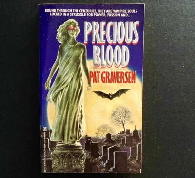 Pat Graversen - Precious Blood - Zebra Books - 1993 Vintage Horror Paperbacks - Image 1 of 3