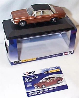 Vanguards Daimler Double Six S2 Vanden Plas Caramel new ltd ed VA13900 1-43 - Image 1 of 2