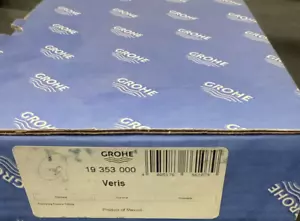 Grohe Pressure Balance Diverter Valve Trim Veris 19353000 Chrome L12 - Picture 1 of 5