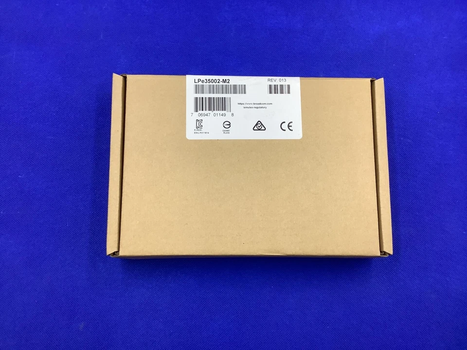 F/S LPE35002-M2 EMULEX 32GB 2-Port 32GFC Short Wave Optical Fibre Channel HBA - Image 1 of 4