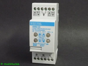 Busch-Jaeger 6996/20 EIB KNX Powernet Jalousieaktormodul 2fach mit Handbedienung - Bild 1 von 1