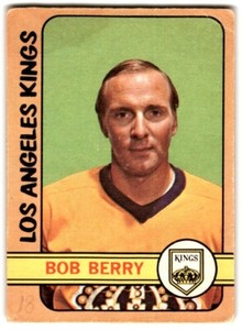 1972-73 O-Pee-Chee Bob Berry #9 MARKED Los Angeles Kings
