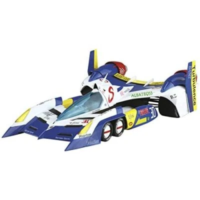 Aoshima 1/24 CYBER FORMULA No.9 SUPER ASURADA AKF-11 AERO & AEROBOOST MODE Kit - Image 1 of 4