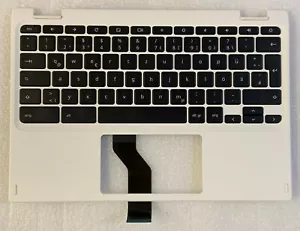 Clavier Qwertz Allemand ACER Chromebook CB3-131 6B.G85N7.004 TOPCASE Blanc - Picture 1 of 3