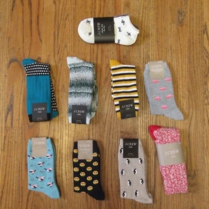 J.CREW EMOJI LOVE, SEALED WITH A KISS, SOCKS WOMENS NWT - Picture 1 of 3