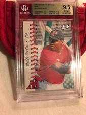 David Ortiz: 1997 Best Cards #22, Fort Myers Miracle: Beckett Graded: 9.5