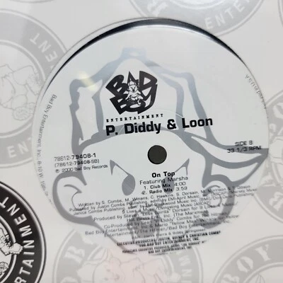 P. Diddy & Loon Diddy / On Top Factory Sealed 12" Vinyl Record Single Foto 1 de 4