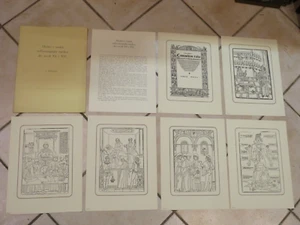 MEDICI E MALATI NELL'ICONOGRAFIA MEDICA DEI SECOLI XV E XVI 6 TAVOLE RICHTER di - Foto 1 di 7
