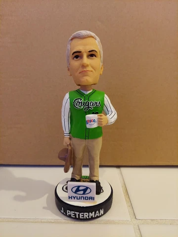 Seinfeld J. Peterman Kane County Cougars SGA Stadium Giveaway Bobblehead Cover