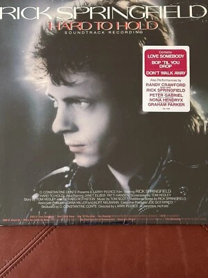 RICK SPRINGFIELD - HARD TO HOLD SOUNDTRACK 1984 US SEALED VINYL/LP 3 USA TOP 40s - Image 1 of 4