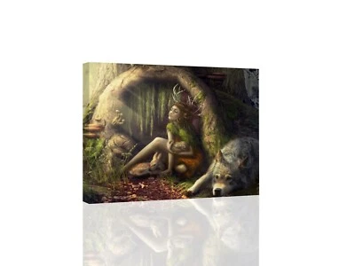 At One With Nature - ARTE DE PAREDE EM TELA OU IMPRESSÃO - Imagem 1 de 3