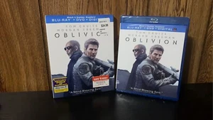 Oblivion Blu-ray & DVD Tom Cruise Morgan Freeman Brand New Sealed W SLIPCOVER !! - Picture 1 of 2