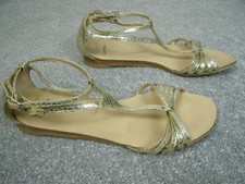 carvela glimmer sandals gold