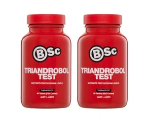 BSC TRIANDROBOL TEST 60 TABS, X2, GREAT DEAL👍🏽BEST DEAL 💪 - Picture 1 of 8
