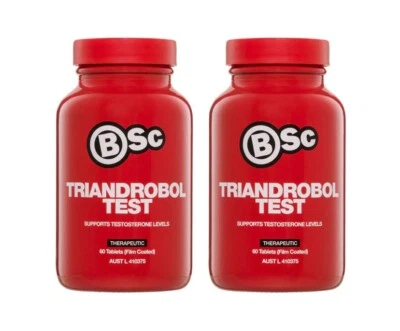 BSC TRIANDROBOL TEST 60 TABS, X2, GREAT DEAL👍🏽BEST DEAL 💪 - image 1 of 4