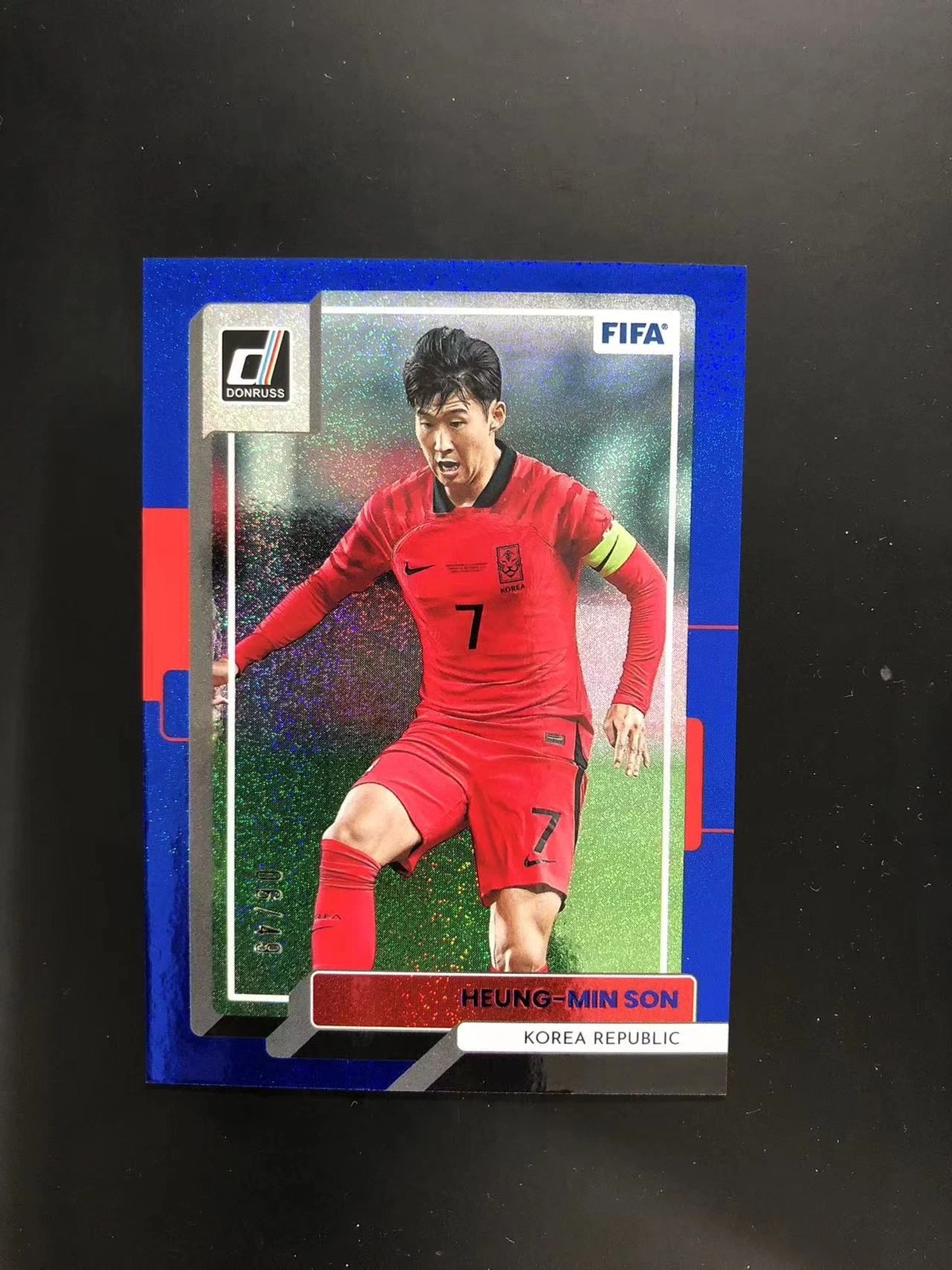 2022-23 Panini Donruss Heung Min Son Blue 6/49 Tottenham Hotspur South Korea