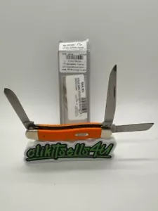 CASE 80509 4318SS MEDIUM STOCKMAN ORANGE KNIFE RE0325MN (DRP023246) - Picture 1 of 7