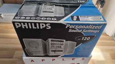 Philips MC-120 Micro System Tested And Working Great Condition - Image 1 of 4