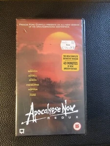 Apolcalypse Now REDUX Pal VHS, NEW, STILL IN PLASTIC - Picture 1 of 3