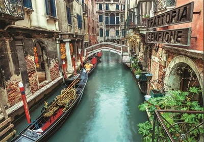 Clementoni Venice Canal Jigsaw Puzzle (1000 Pieces) - Image 1 of 3