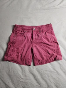Kuhl Trekr Shorts Womens Size 6 Magenta Purple Hiking Outdoors Lightweight 6355 - Picture 1 of 8