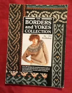 Iris Bishop's Borders Circular Yolks For Punchcard Electronic Knitting Machines  - Picture 1 of 2