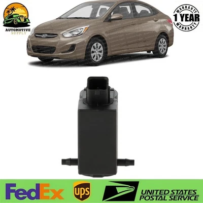 Bomba de lavado de parabrisas para Hyundai Accent Tucson Kia Forte5 Elantra GT Rio sedán Foto 1 de 4