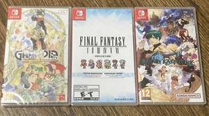 Final Fantasy Baten Kaitos Grandia HD Remastered Collection Switch Run 3 Game 2 - Picture 1 of 2