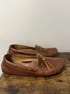 Cole Haan Gunnison Driver Halbschuh Herren Gr. 12, Braun Leder Slipper Freizeitschuhe - Bild 1 von 10