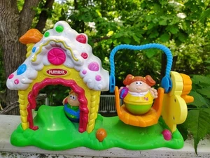 Playskool Hansel & Gretel's Wobbly Adventure Witch cottage + 2 Weeble Figures - Picture 1 of 3