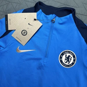 Nike Chelsea FC Strike Dri-Fit Fußball Drill Top 1/4 Reißverschluss FN9933-436 Kinder Medium - Bild 1 von 8