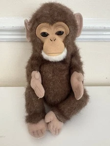 Fur Real Newborns Monkey Schimpanse interaktives Spielzeug 2006 Hasbro Beschreibung lesen - Bild 1 von 5
