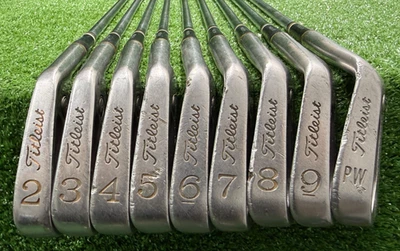 Juego de hierro de tungsteno Titleist Acushnet AC108 2-PW / acero regular empuñaduras nuevas / sa6651 Foto 1 de 4