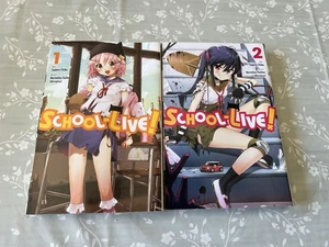 SCHOOL LIVE! AMINE MANGA BOOKS - Picture 1 of 1