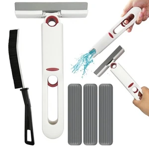 Mini Mop Portable Self-Squeeze Small Mop, Hand Free Automatic Cleaning mop, S... - Picture 1 of 7