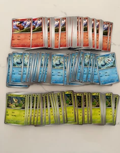 300x Pokemon Unova BW Póster Promo Snivy Tepig Oshawott Holo 011 - (100 CONJUNTOS) - Imagen 1 de 3