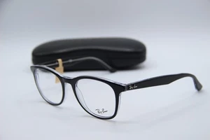 RAY-BAN RB 5356 2034 OCCHIALI DA VISTA MONTATURA AUTENTICI NERI 52-19 - Foto 1 di 4
