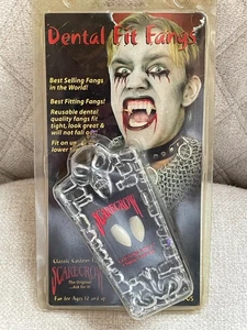 COLMILLOS DE AJUSTE DENTAL POR ESPANTAPÁJAROS TAPAS DE DIENTES ORIGINALES PERSONALIZADAS NUEVAS EN TARJETA - Imagen 1 de 2