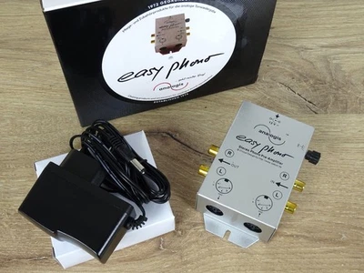 analogis easy Phono Stereo Entzerrer Vorverstärker f. Plattenspieler, Neu + OVP - Bild 1 von 4
