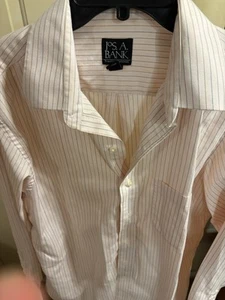 Jos A. Polo Bank Travelers Collection manga larga abotonable talla grande  - Imagen 1 de 3