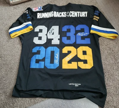 Camiseta deportiva Mitchell & Ness NFL Running Backs of the Century 34 32 20 29 talla 56 para hombre Foto 1 de 4