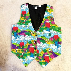 PEANUTS Vintage Snoopy and Woodstock Vest Weste III Main Size Small/Medium - Bild 1 von 6