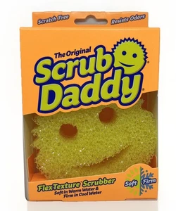 Scrub Daddy FlexTexture giallo scrubber detergente senza graffi resiste agli odori - Foto 1 di 4